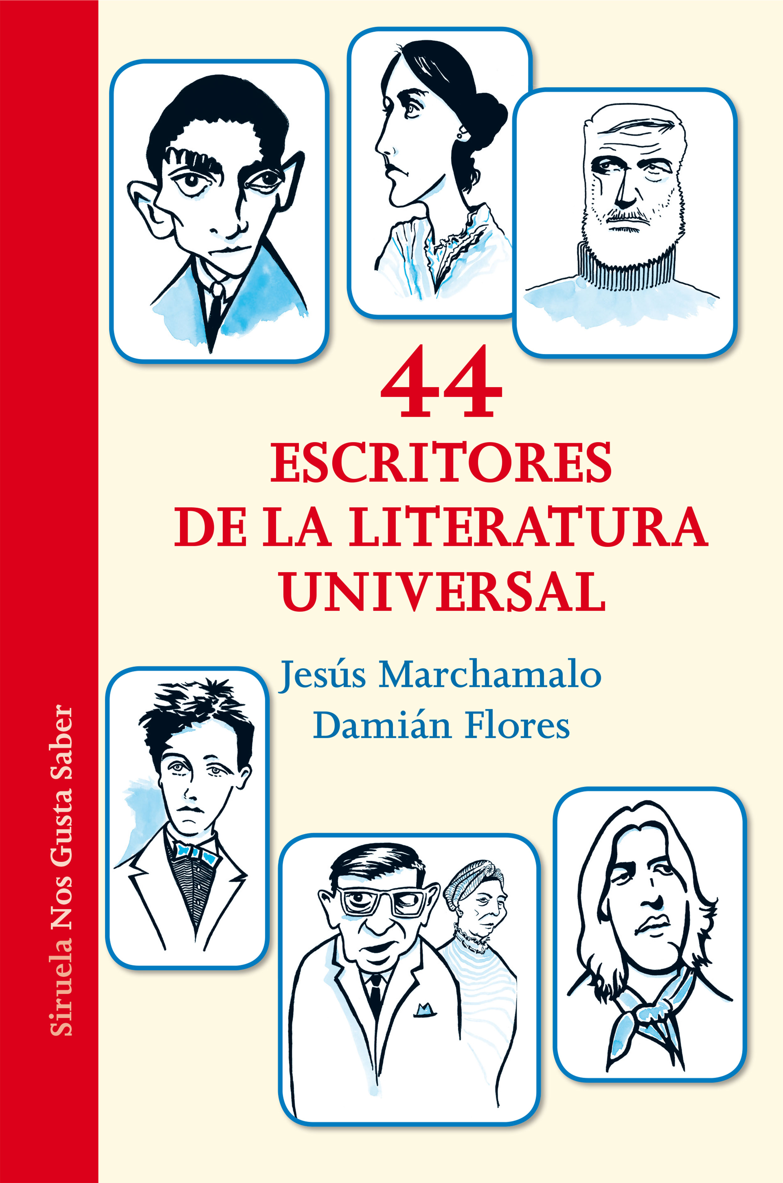 Alfombra Elástico Autonomía 44 escritores de la literatura universal | Katakrak - Librería, Cafetería,  Editorial, cooperativa