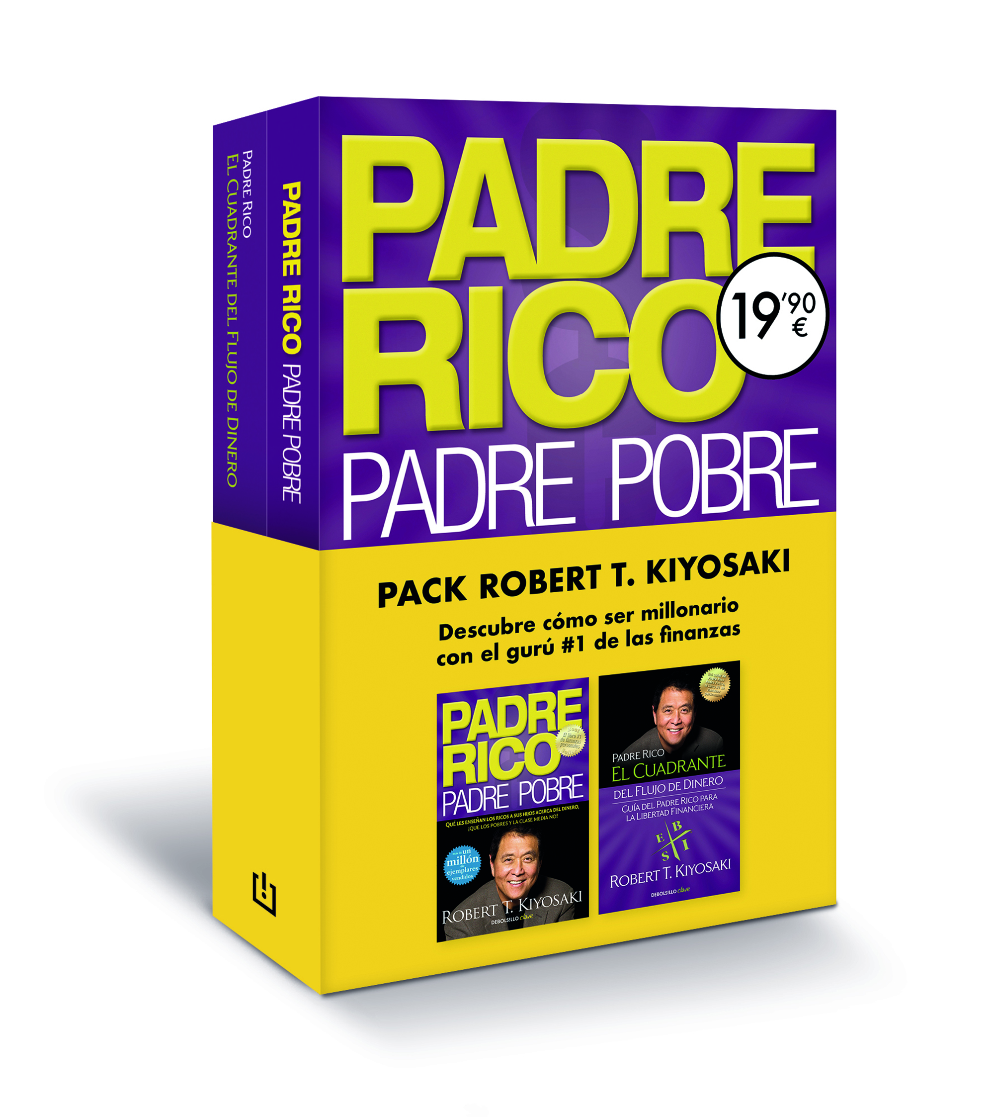 Pack Robert T. Kiyosaki (contiene: Padre Rico, Padre Pobre | El cuadrante  del flujo del dinero) | Katakrak