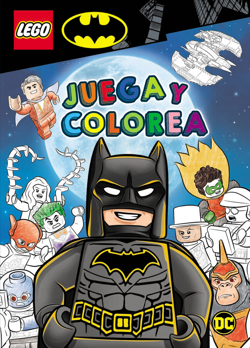 BATMAN LEGO® . JUEGA Y COLOREA | Katakrak Liburuak - Librería, Cafetería,  Editorial, Centro de estudios críticos, cooperativa, economía social