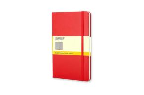 SQUARED CLASSIC RED NOTEBOOK L ROJO CUADERNO CUADR