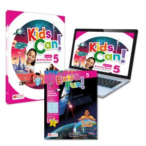 KIDS CAN! 5 Activity Book, ExtraFun & Pupil's App: cuaderno de actividades de refuerzo impreso