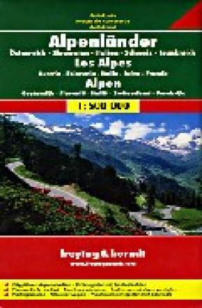 LOS ALPES (AUST.- IT.- SUI.- FR.- SLOV.) 1:500.000