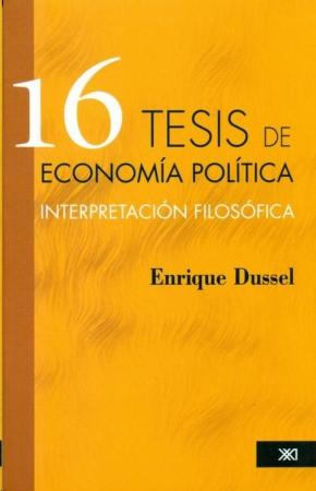 16 TESIS DE ECONOMÍA POLÍTICA