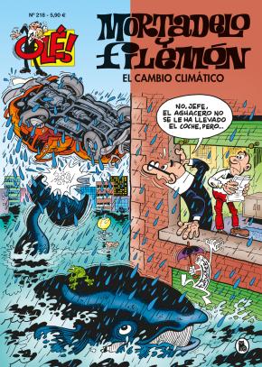 El cambio climático (Olé! Mortadelo 218)