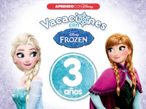 Vacaciones con Frozen. 3 años (Aprendo con Disney)