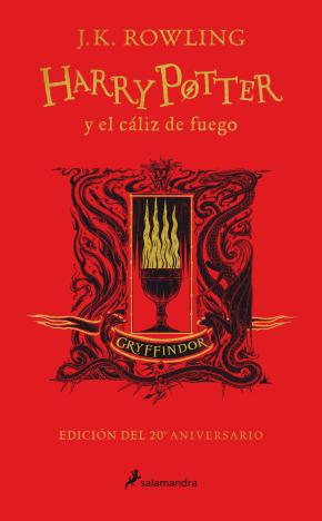 Harry Potter y el cáliz de fuego (edición Gryffindor de 20º aniversario) (Harry Potter 4)