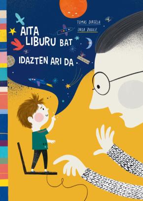 Aita liburu bat idazten ari da