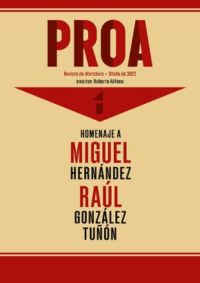 Proa. Revista de literatura. 1