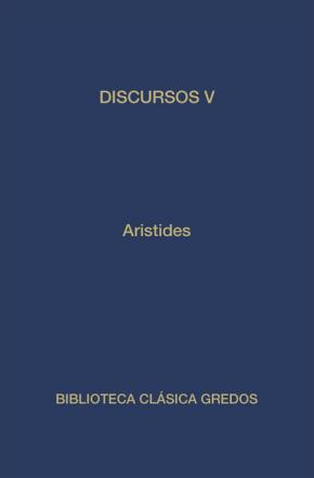 Discursos (aristides) vol. 5