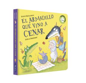 El armadillo que vino a cenar (La ovejita que vino a cenar. Libro de cartón)