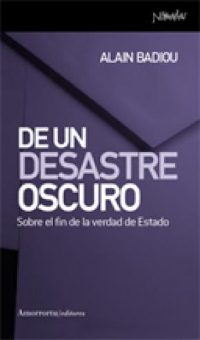 De un desastre oscuro