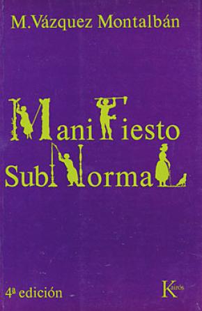 Manifiesto subnormal