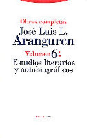 Estudios literarios y autobiográficos