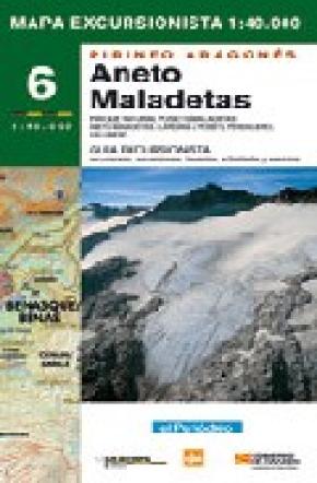 MAPA EXCURSIONISTA ANETO-MALADETAS