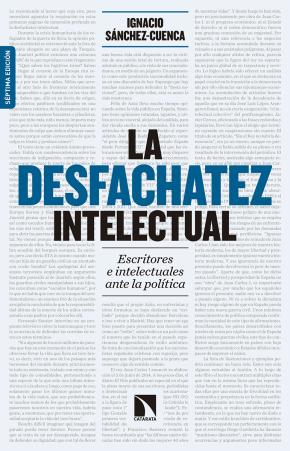 La desfachatez intelectual