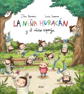 La niña huracán y el niño esponja