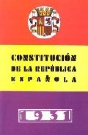 CONSTITUCION DE LA REPUBLICA ESPAÑOLA 1931
