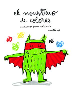 El Monstruo de Colores. Cuaderno para colorear