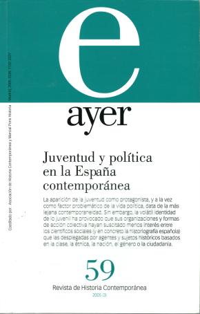 JUVENTUD Y POLÍTICA EN LA ESPAÑA CONTEMPORÁNEA