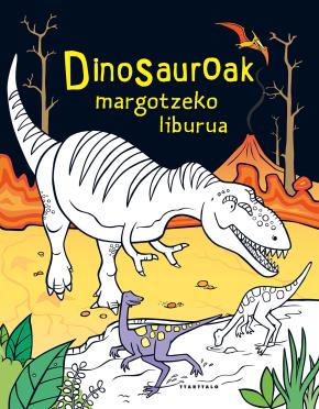 Dinosauroak margotzeko liburua