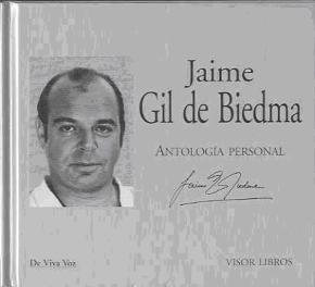 ANTOLOGIA PERSONAL JAIME GIL DE BIEDMA +CD VV-26