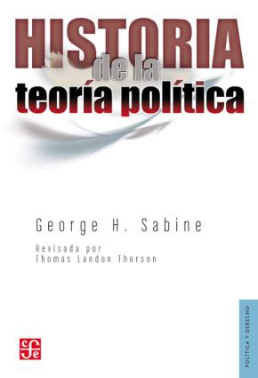 HISTORIA DE LA TEORÍA POLÍTICA