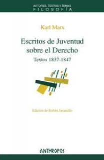 ESCRITOS DE JUVENTUD SOBRE EL DERECHO