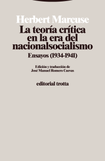 La teoría crítica en la era del nacionalsocialismo