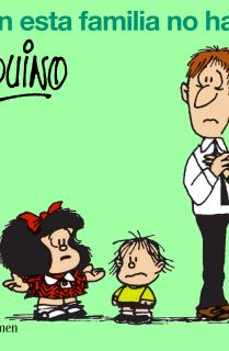 Mafalda. En esta familia no hay jefes