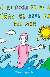 Si el rosa es de las niñas, el azul es del mar