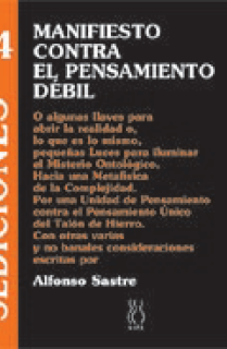 Manifiesto contra el pensamiento debíl