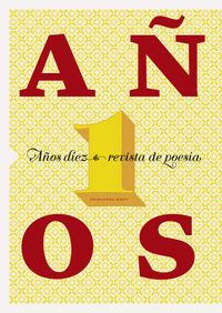 REVISTA DE POESÍA AÑOS DIEZ, Nº 1