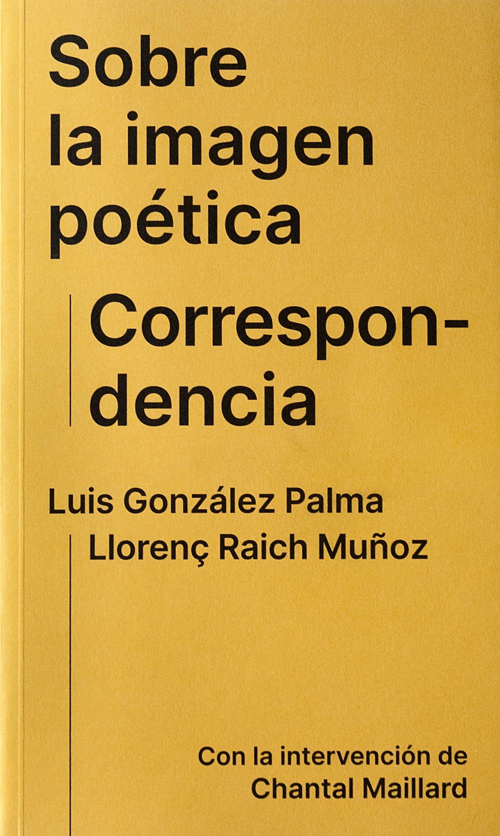 Sobre la imagen poética. Correspondencia