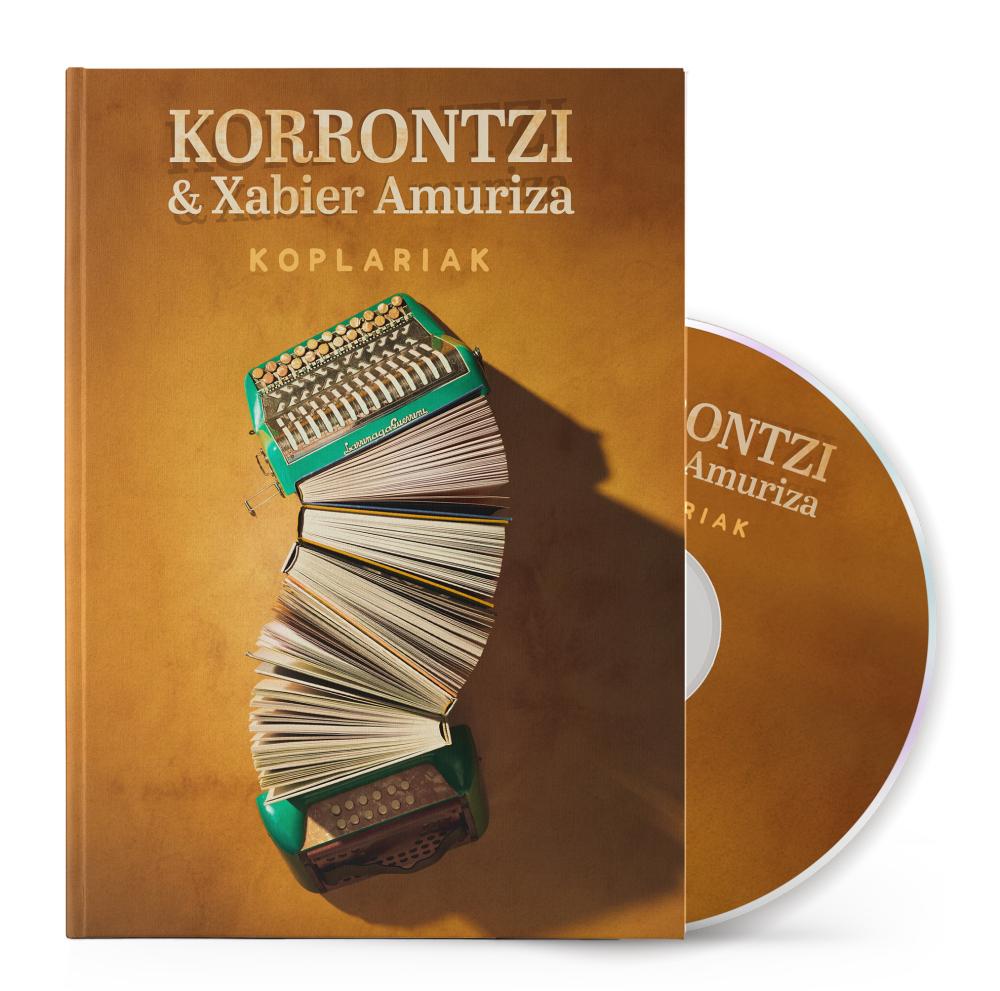 KORRONTZI & XABIER AMURIZA - KOPLARIAK (+CD)