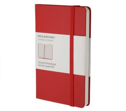 SQUARED CLASSIC RED NOTEBOOK P ROJO CUADERNO CUADR