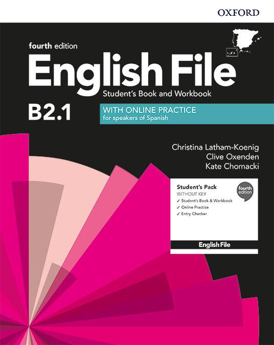 English File 4th Edition B2.1. Student's Book and Workbook without Key Pack