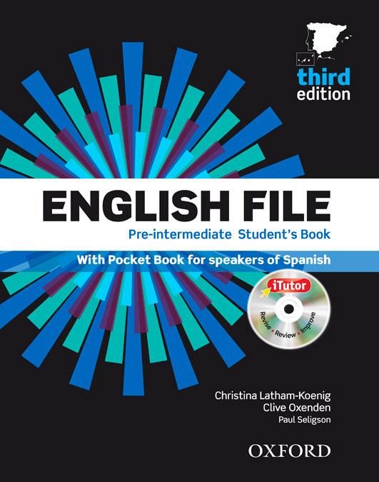 English File 3rd Edition Pre-Intermediate. Student's Book, iTutor and Pocket Book Pack