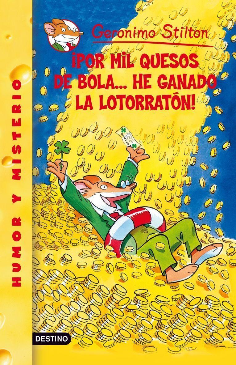 ¡Por mil quesos de bola... he ganado la lotorratón!