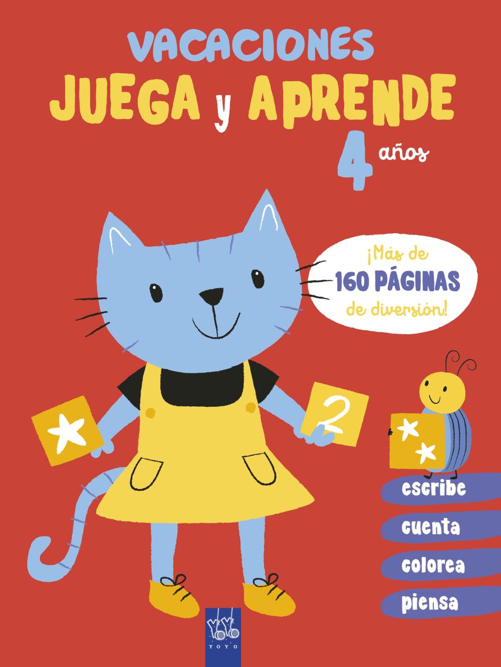 Vacaciones. Juega y aprende. 4 años