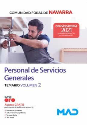 Personal de Servicios Generales de la Administración de la Comunidad  Temario volumen 2