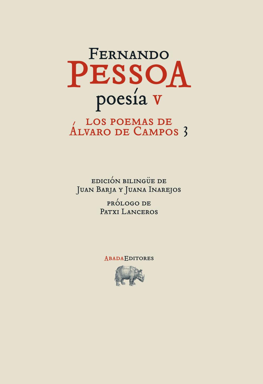 Los poemas de Álvaro de Campos 3