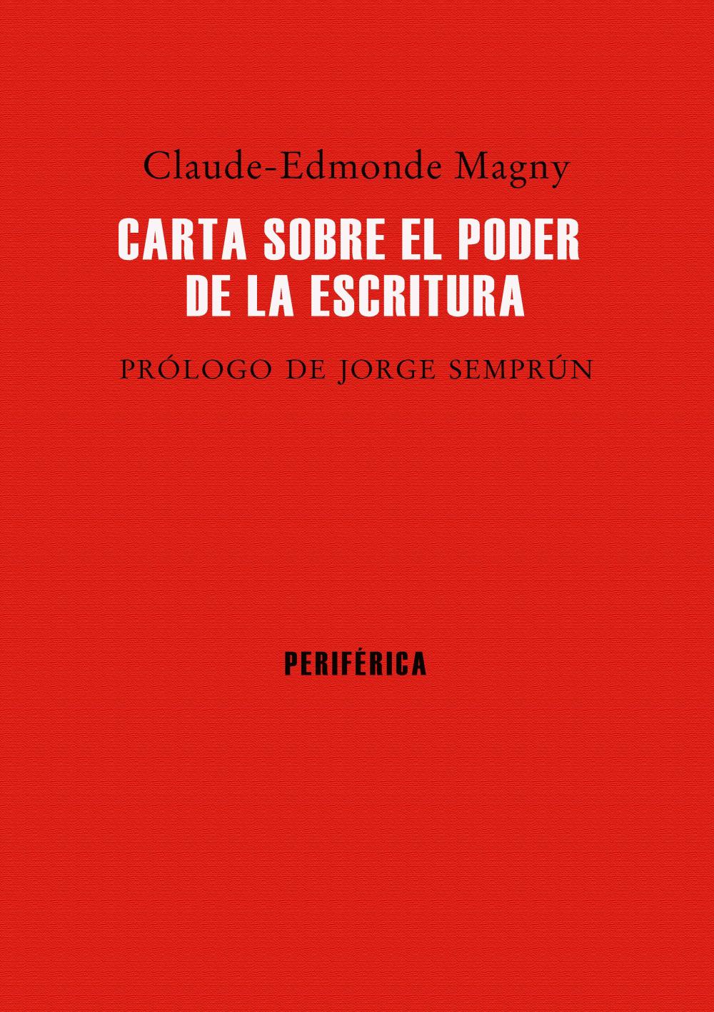 Carta sobre el poder de la escritura