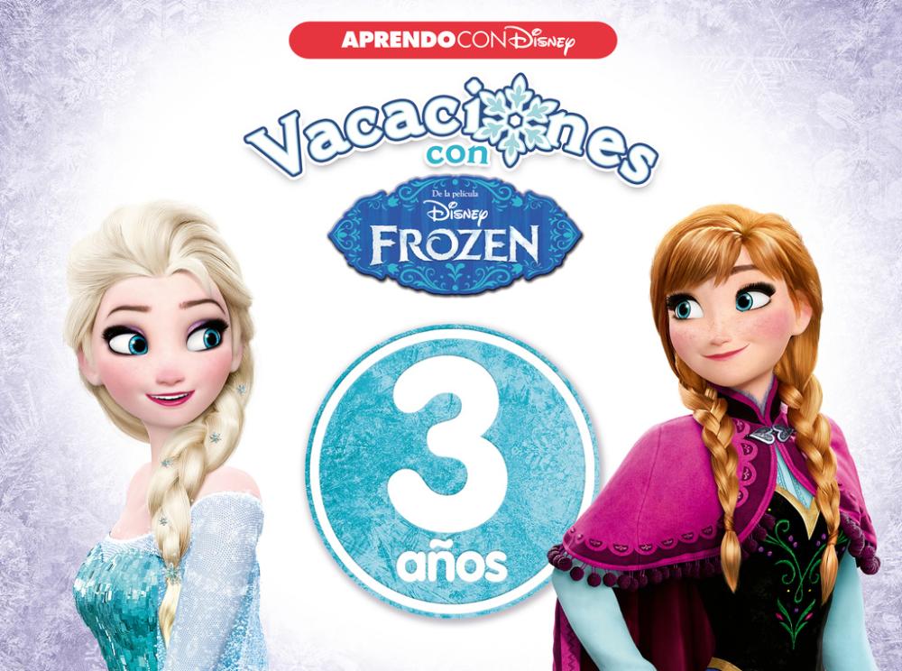 Vacaciones con Frozen. 3 años (Aprendo con Disney)