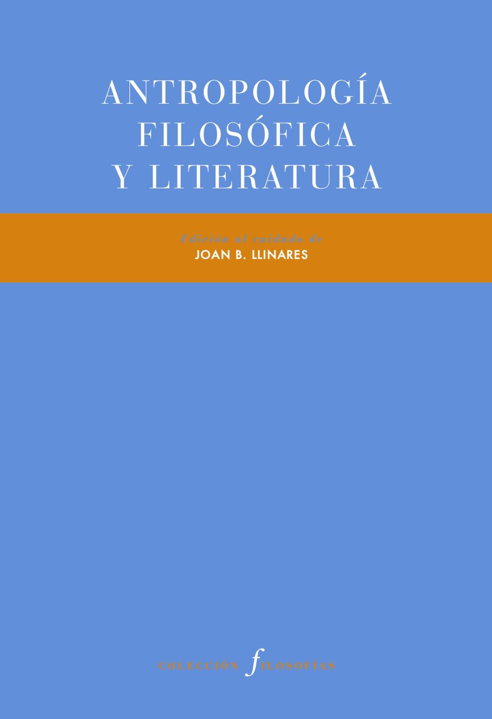 Antropología filosófica y literatura