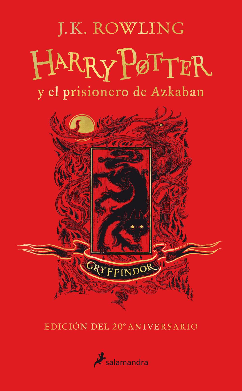 Harry Potter y el prisionero de Azkaban (edición Gryffindor del 20º aniversario) (Harry Potter 3)