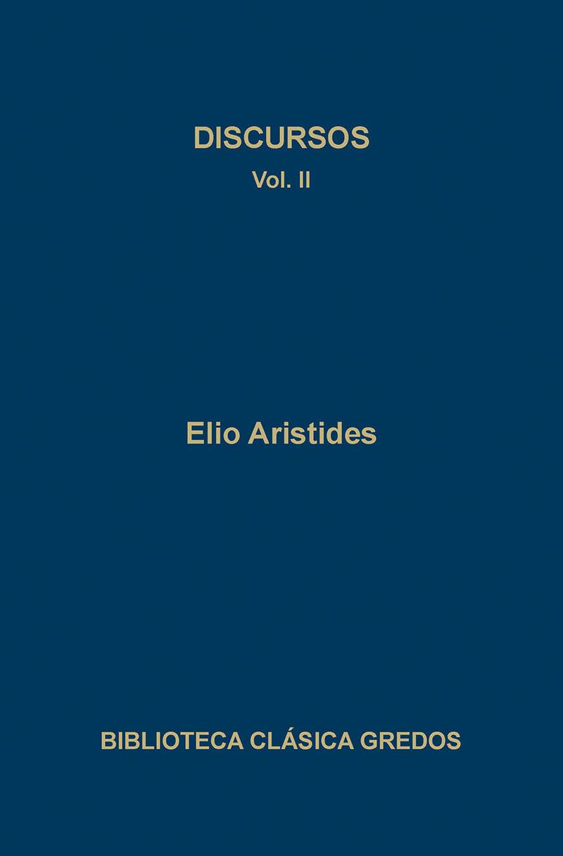 Discursos (aristides) vol. 2