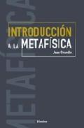 INTRODUCCIÓN A LA METAFÍSICA