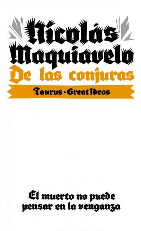 De las conjuras (Serie Great Ideas 10)