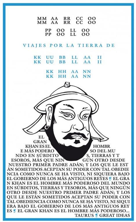 Viajes por la tierra de Kublai Khan (Serie Great Ideas 4)