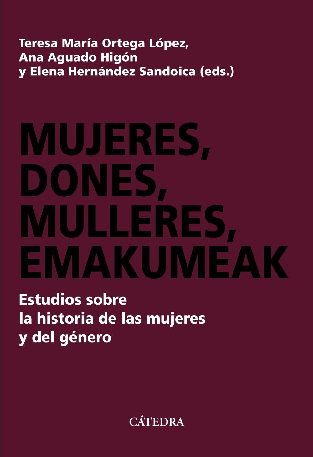 Mujeres, dones, mulleres, emakumeak